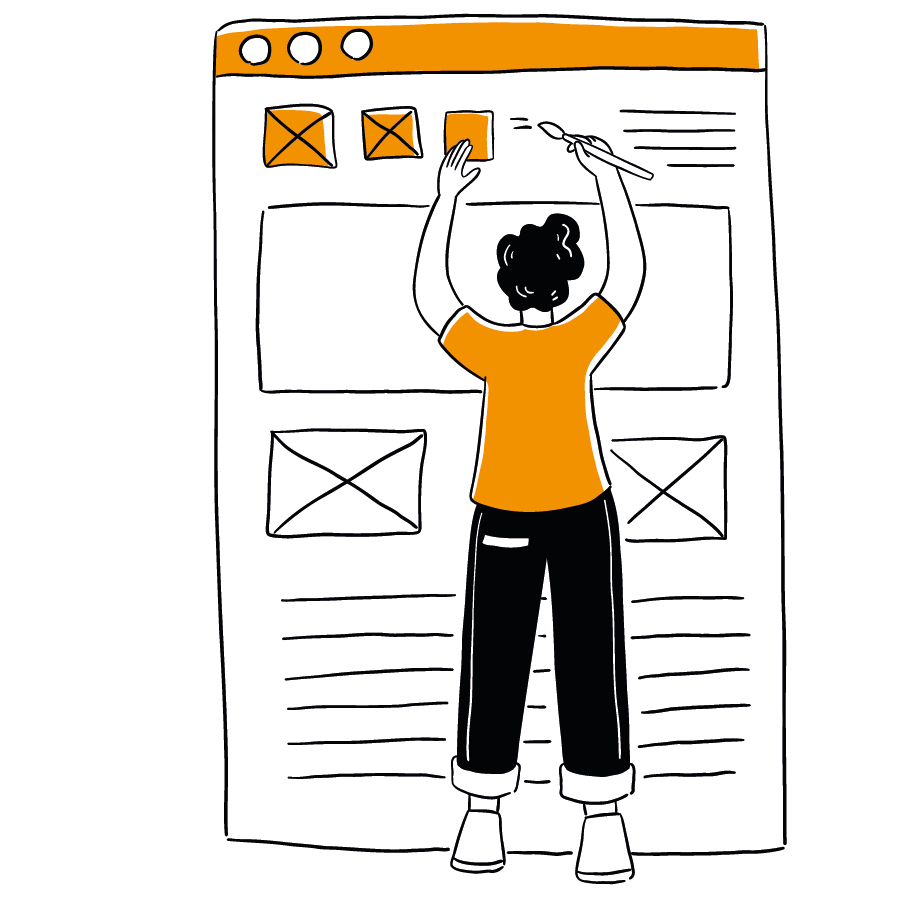 Webdesign Illustration